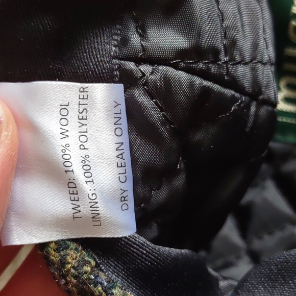 Mucros XXS Trinity Kids Tweed 100% Wool Green Herringbone Ireland Flat Cap - Picture 10 of 16